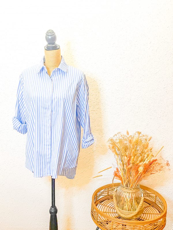 Blusa de raya ancha - Imagen 4