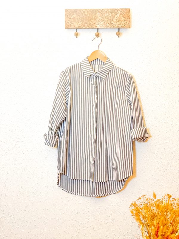 Blusa de raya ancha - Imagen 3