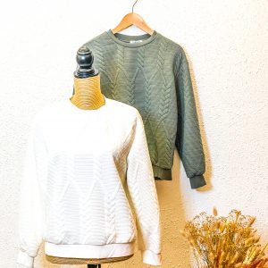 Sudadera oversize algodon