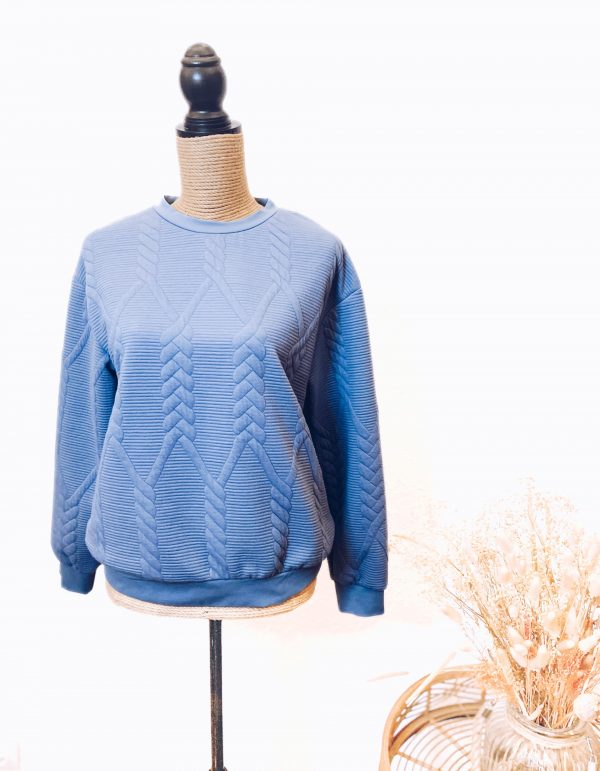 Sudadera oversize algodon - Imagen 4