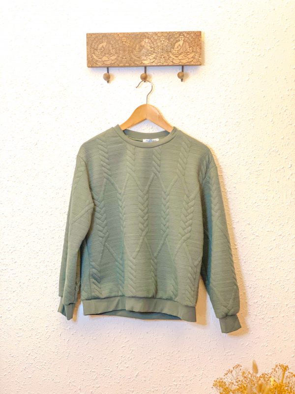Sudadera oversize algodon - Imagen 2