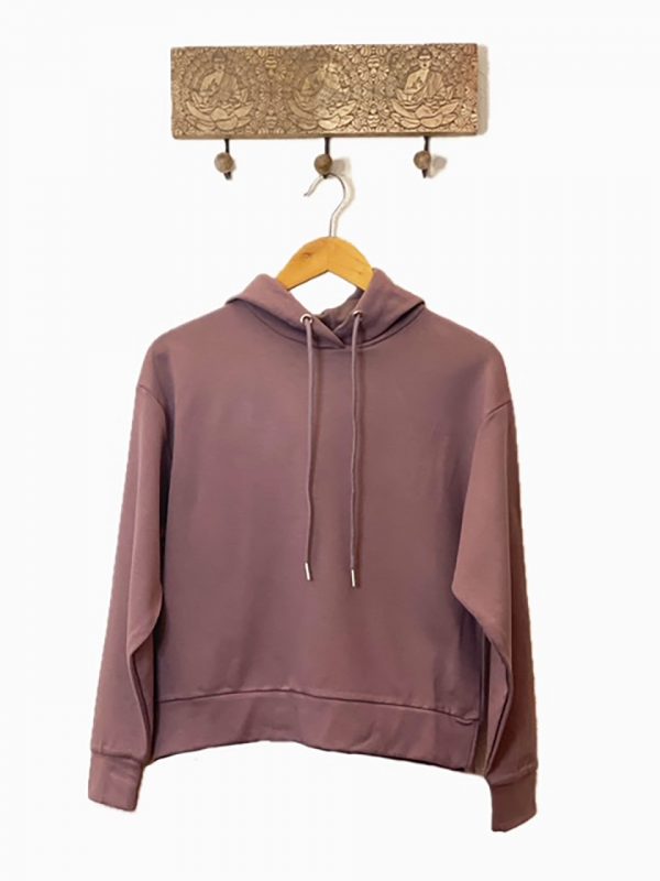 Sudadera con capucha ajustable mediante los cordones - Imagen 2