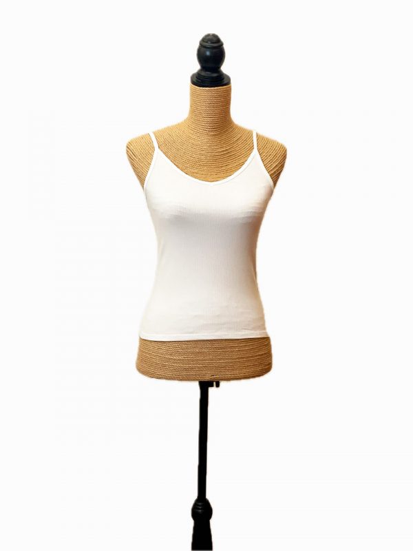 Camiseta de tirante fino y escote de pico - Imagen 7