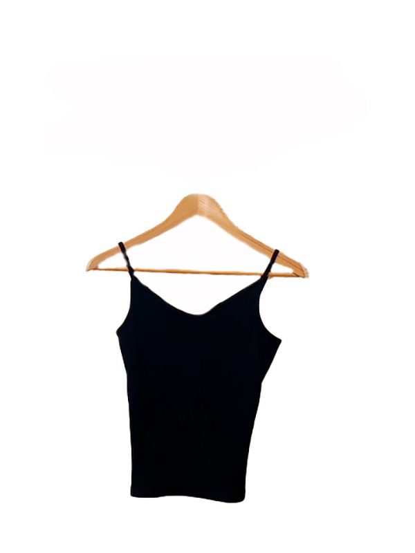 Camiseta de tirante fino y escote de pico - Imagen 6
