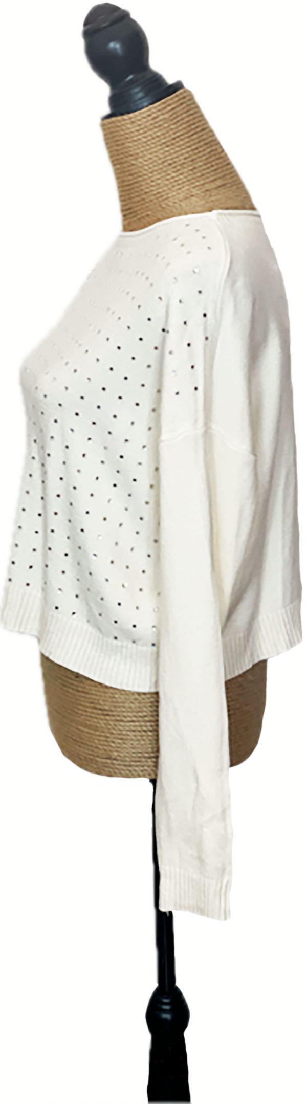  Jersey con detalles de brillantes de la parte frontal - Imagen 4