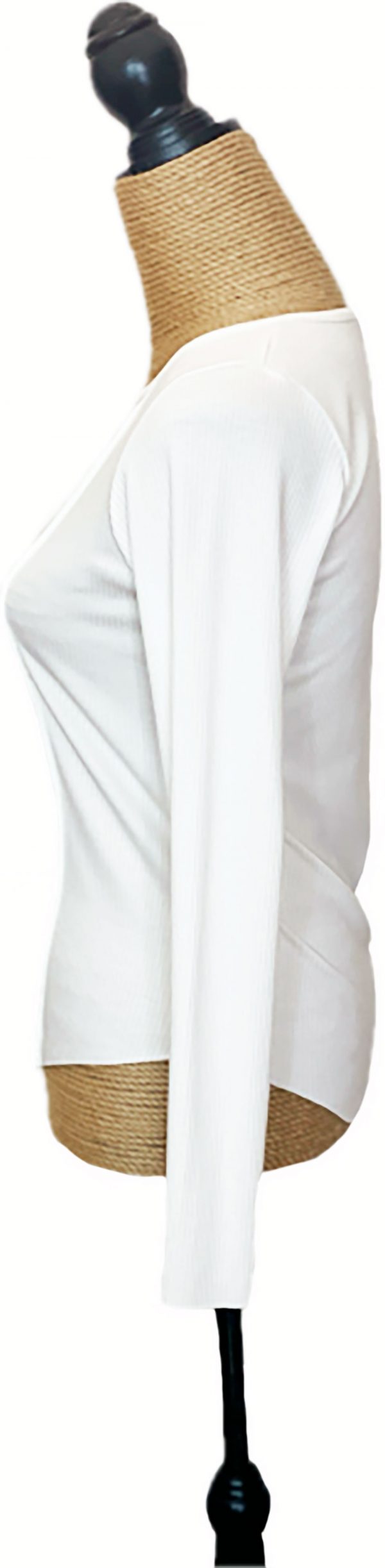 Camiseta de cuello redondo de manga larga - Imagen 3